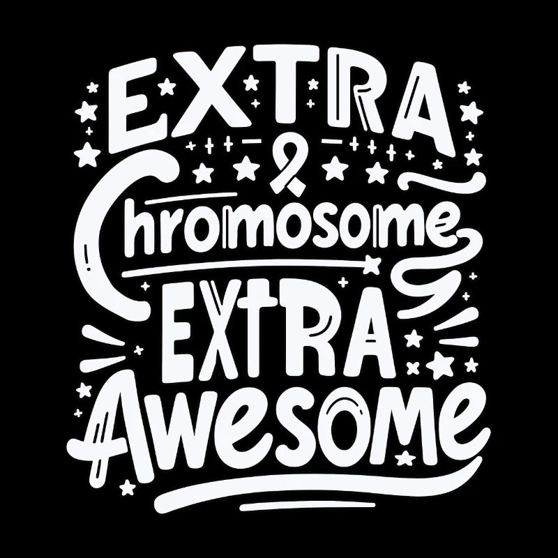 Extra Chromosome - Down Syndrom Tag