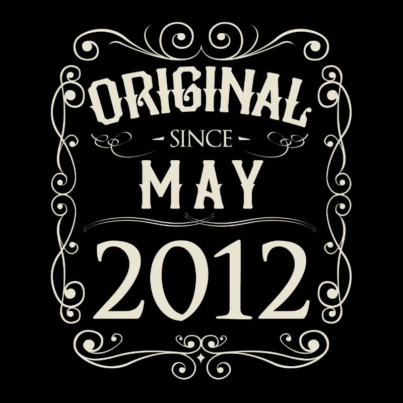 Vintage - Original since Mai 2012 Geburtstag