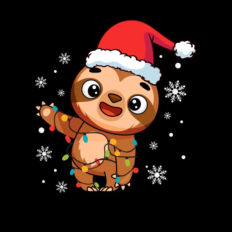 Faultier Weihnachten