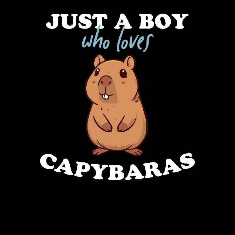 Juste Un Garçon Qui Aime Les Capybaras