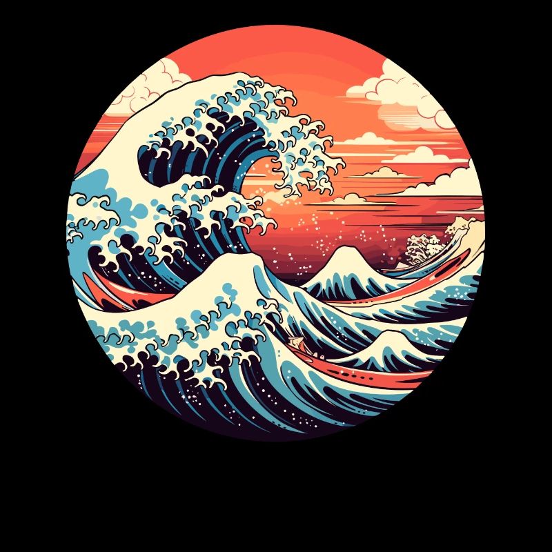 Große Welle The Great Wave Kanagawa