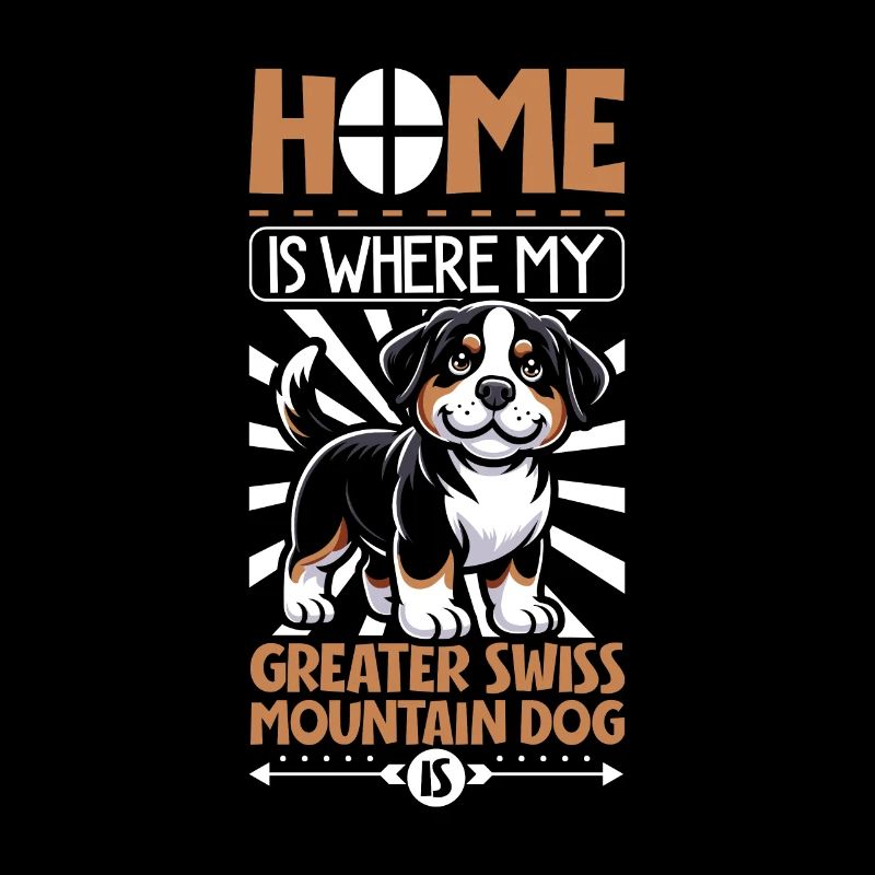 Zuhause - Großer Schweizer Sennenhund