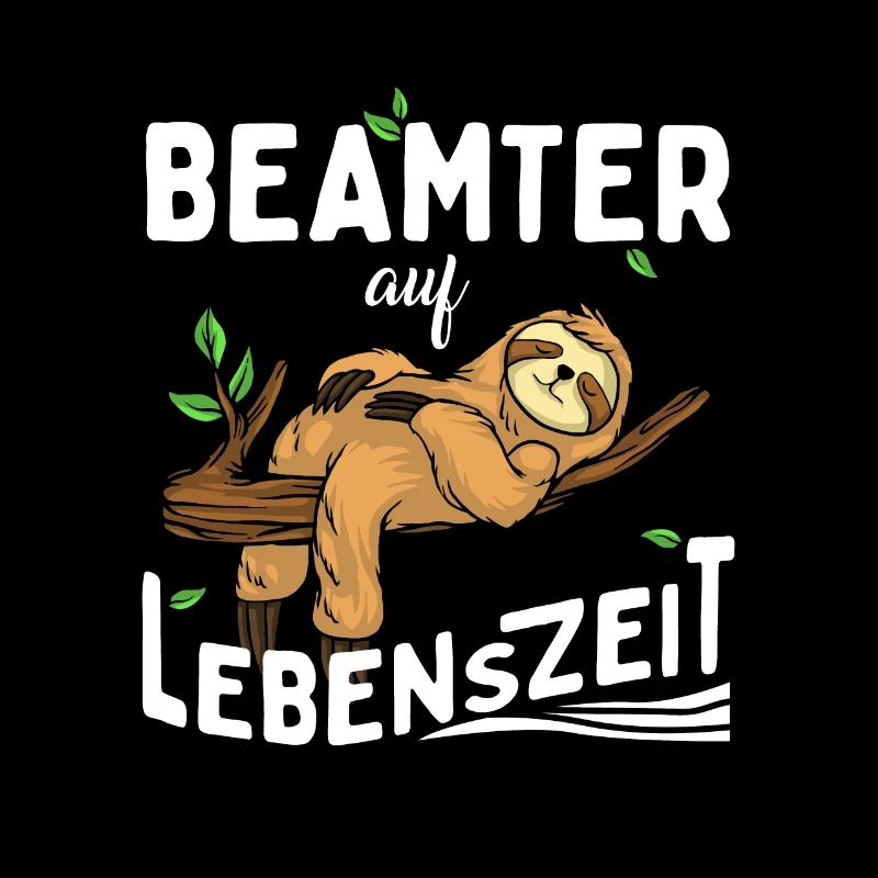 Beamter auf Lebenszeit Faultier