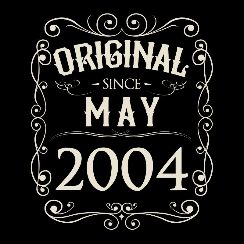 Vintage - Original since Mai 2004 Geburtstag