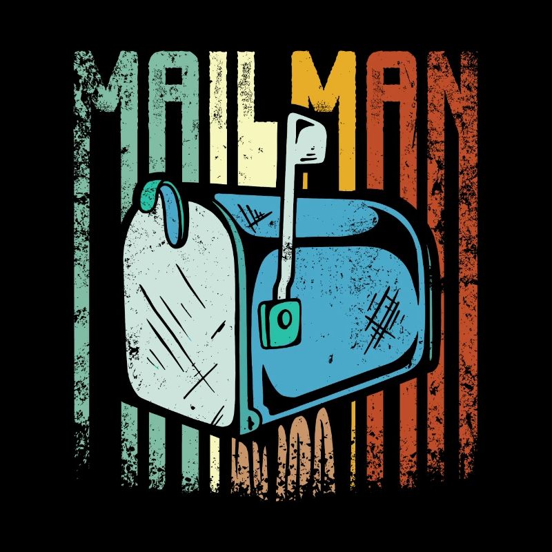 Retro Vintage Postman Mailman