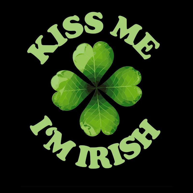 Embrasse-moi je suis irlandais St Patricks