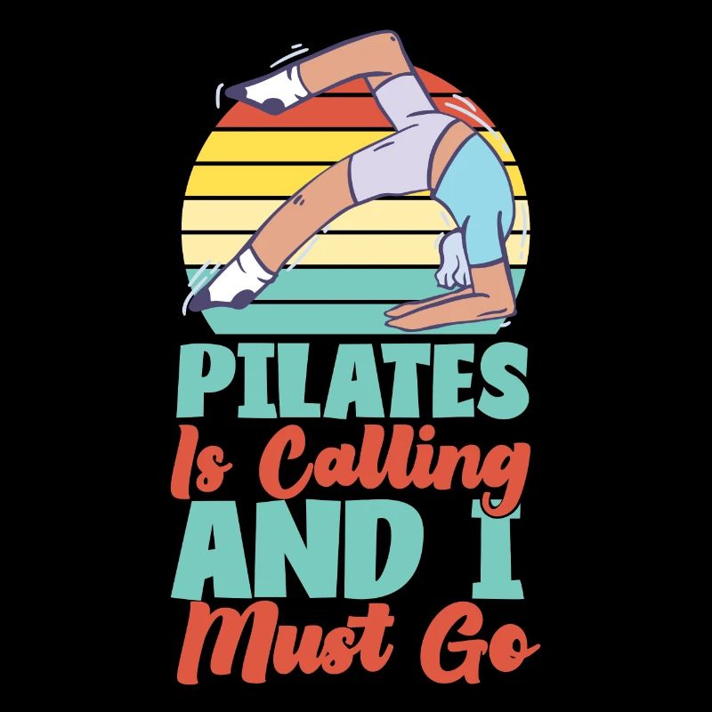 Pilates Instructor Teacher Retro