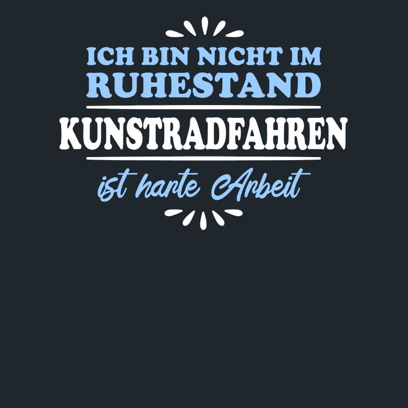 Ruhestand Rentner Pensioner Kunstradfahrer