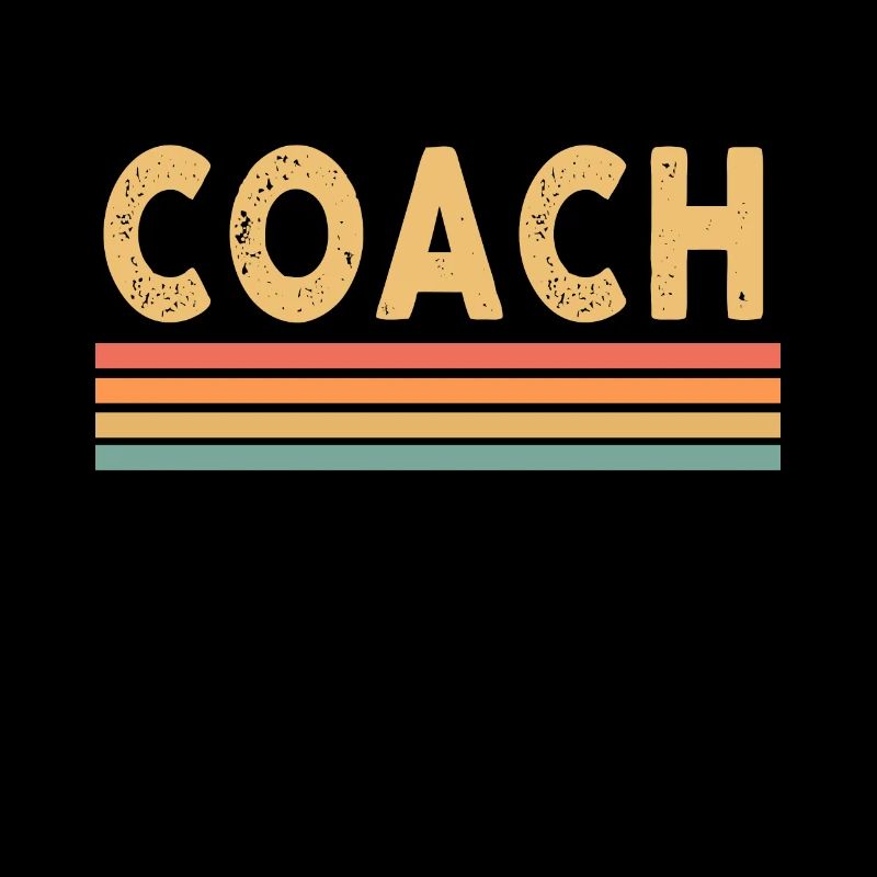 Coach Retro Vintage Funny