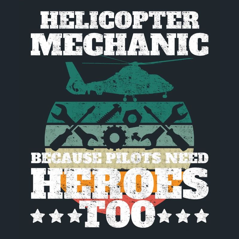 Héros mécaniciens d’hélicoptère Pride