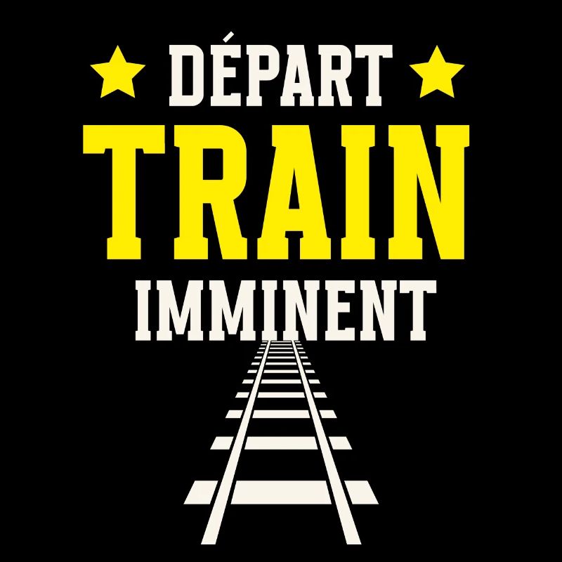 Train et Rail Départ Imminent