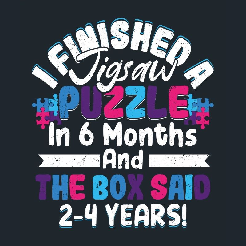 I Finished A Jigsaw Puzzle Solving Piece