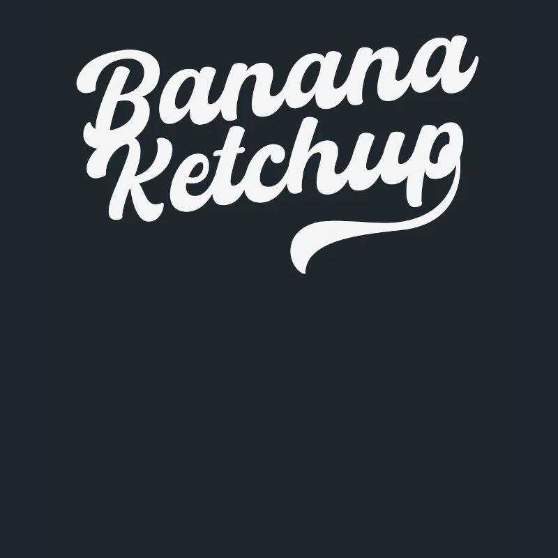 Conception de ketchup à la banane