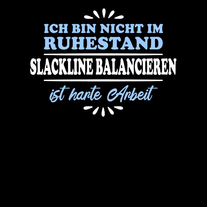 Ruhestand Rentner Pensioner Slackliner