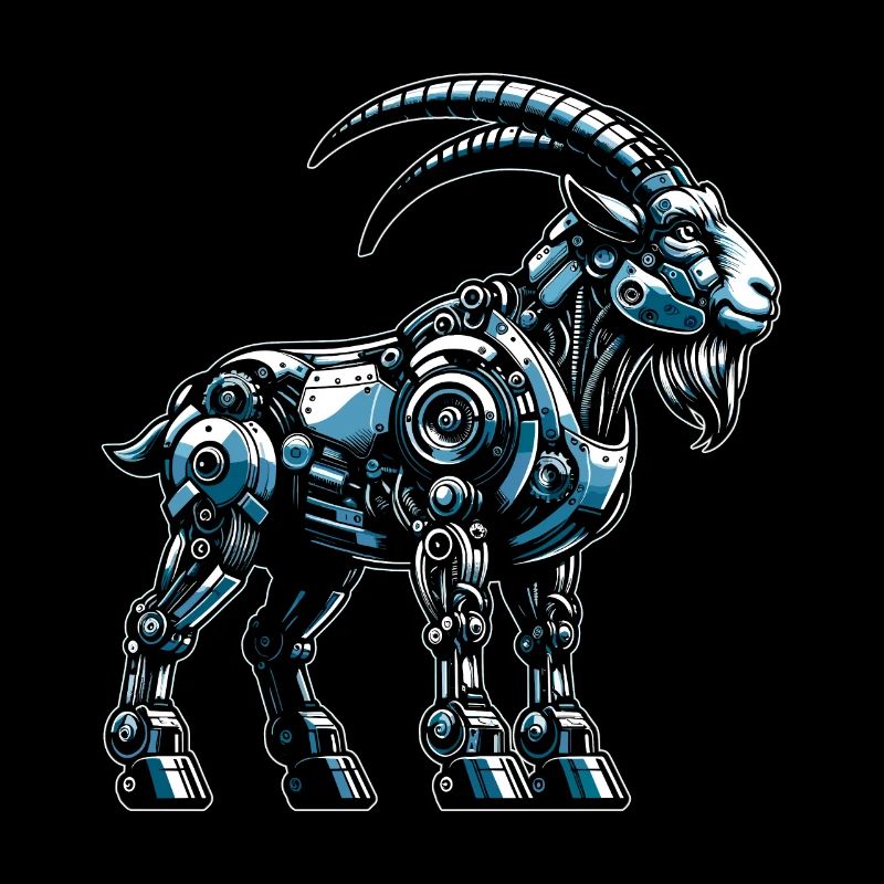 Ziege Roboter, Roboziege, Roboter-Ziege