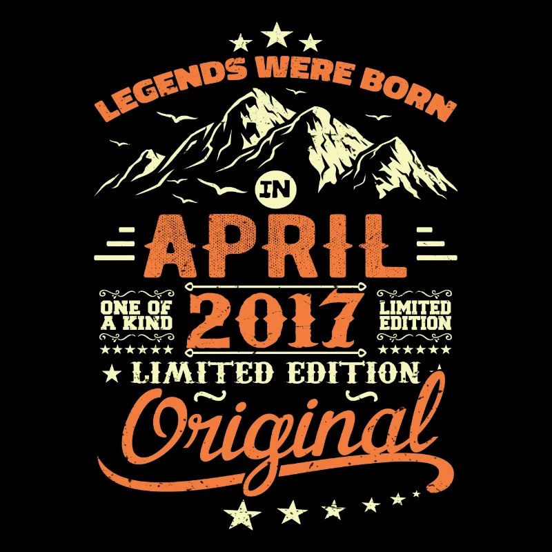 April 2017 Geburtstagsgeschenk 2017 Legenden April