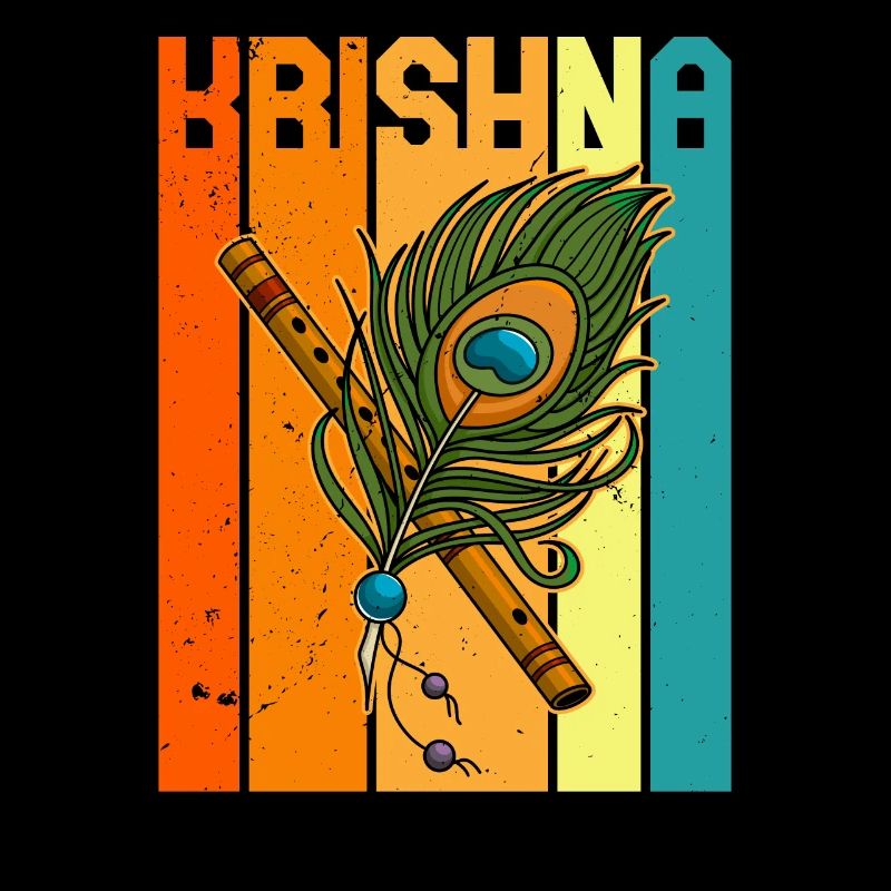 Krishna Flöte Bansuri Indien Buddhist Hindu