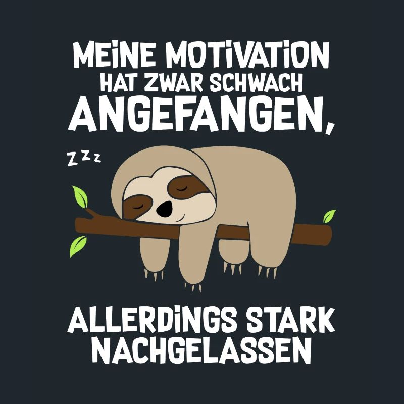 My motivation started off weak