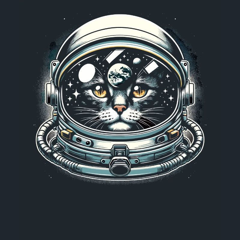Cat, Astronaut, Astronomy, Outer Solar System