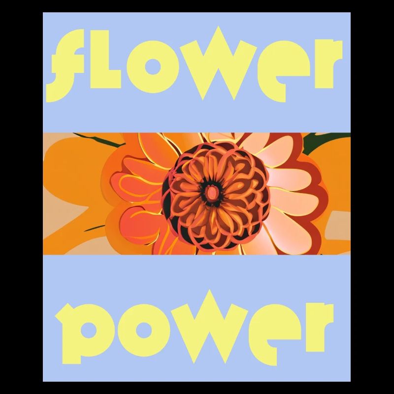 Ciel bleu : Flower Power avec fleur d’oranger