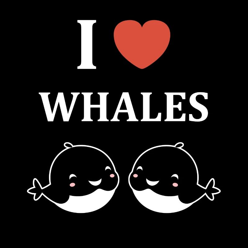 Baleines bleu Amour baleine