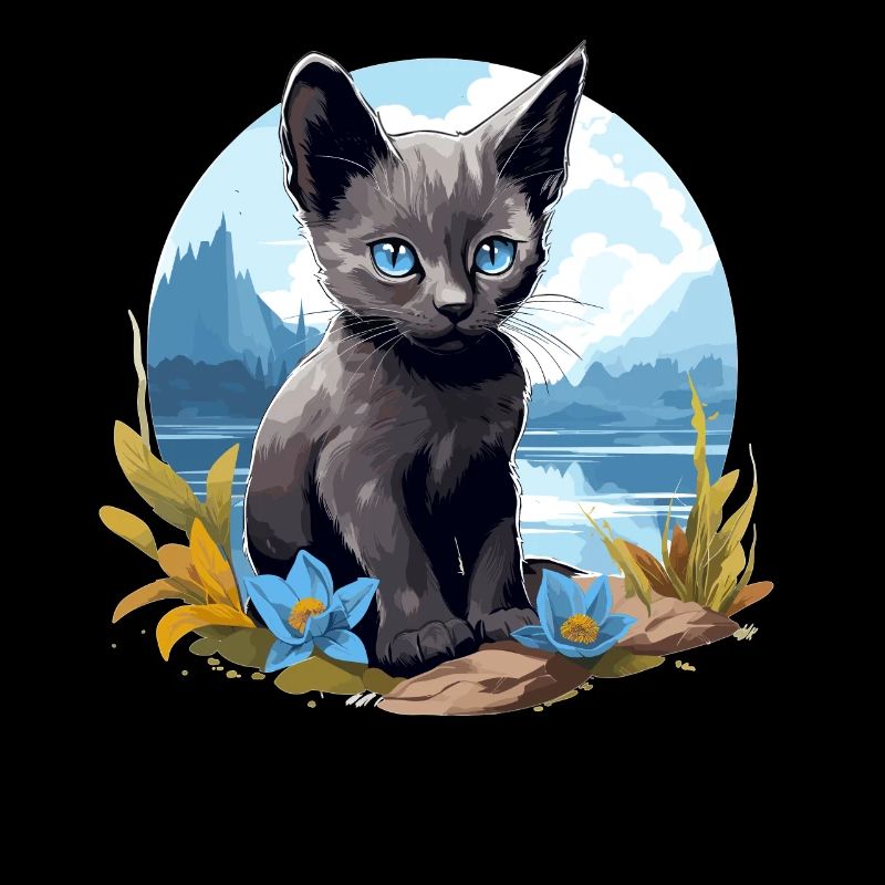 Korat Chaton Korat Chat