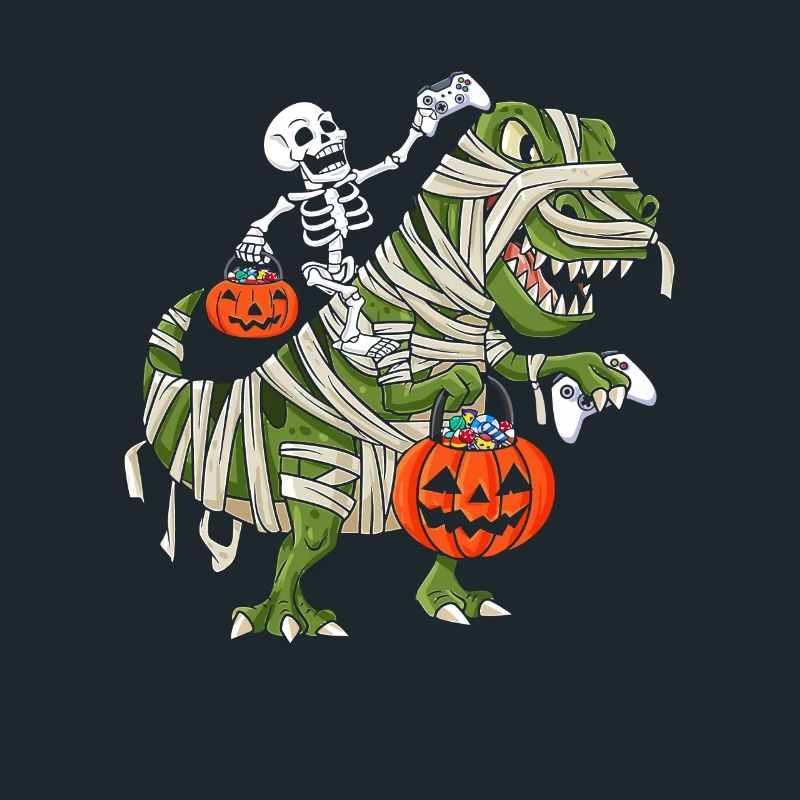 Halloween T-Rex Gaming Controller