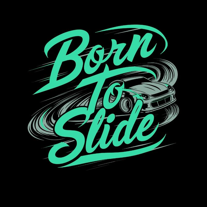 Course de drift automobile, dérive de sport automobile de voiture de course