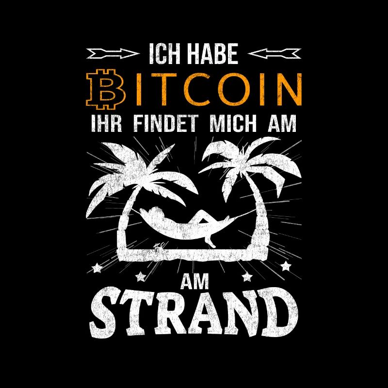 Bitcoin Crypto BTC - Vous pouvez me trouver sur la plage