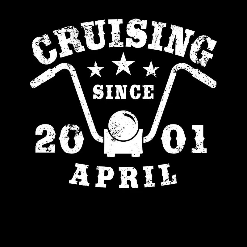 Cruising Biker Geburtstag April 2001 Motorrad
