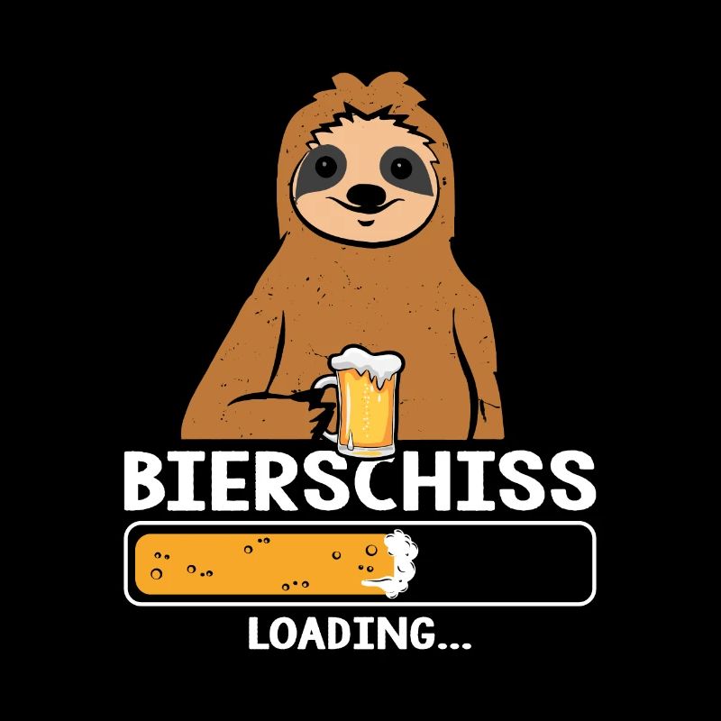 Bierschiss Loading Beer Sloth