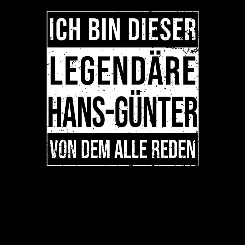 I'm this legendary for Hans-Günter