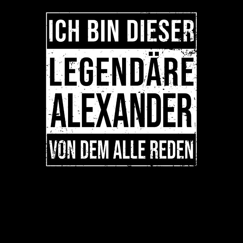 Je suis cette légende pour Alexander