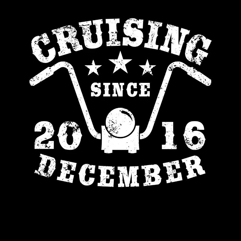 Cruising Biker Birthday December 2016 Motorcycle