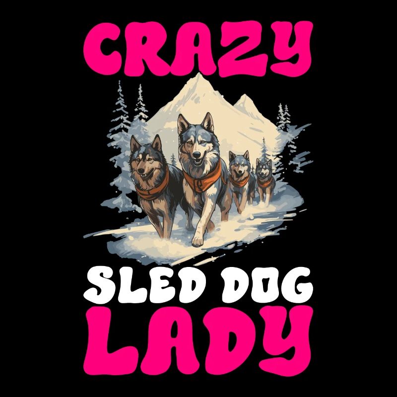 Schlittenfahren Schlittenhunde