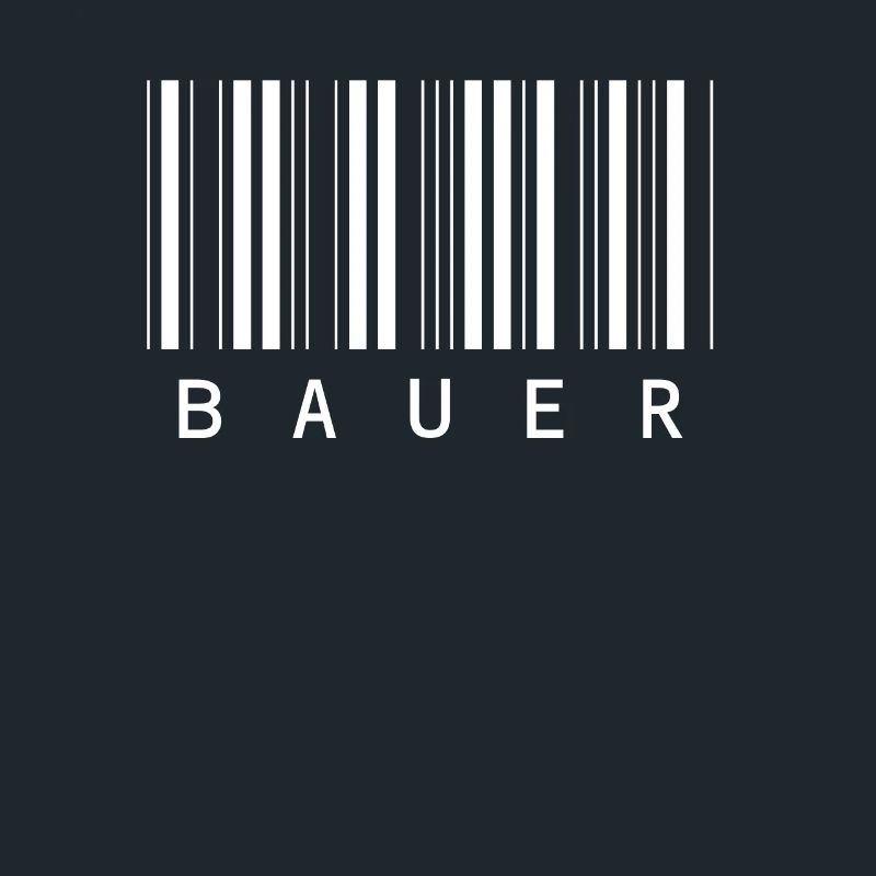 Classic Black and White Barcode Style Bold Stateme