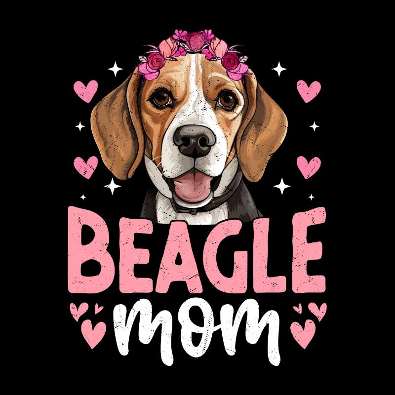 Beagle Maman Chiot Beagles Propriétaire de chien