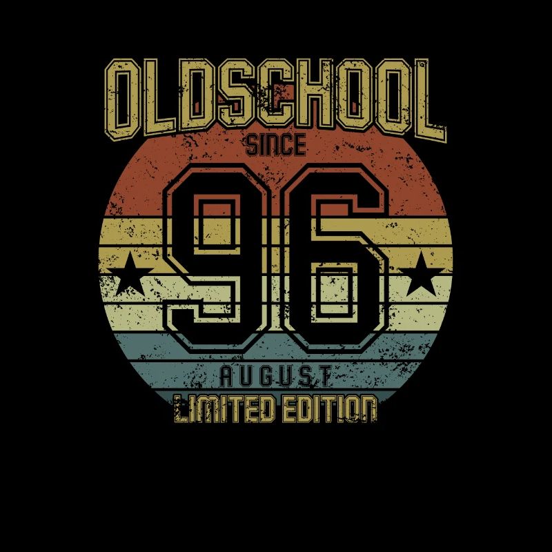 August 1996 - Geburtstag im August Oldschool