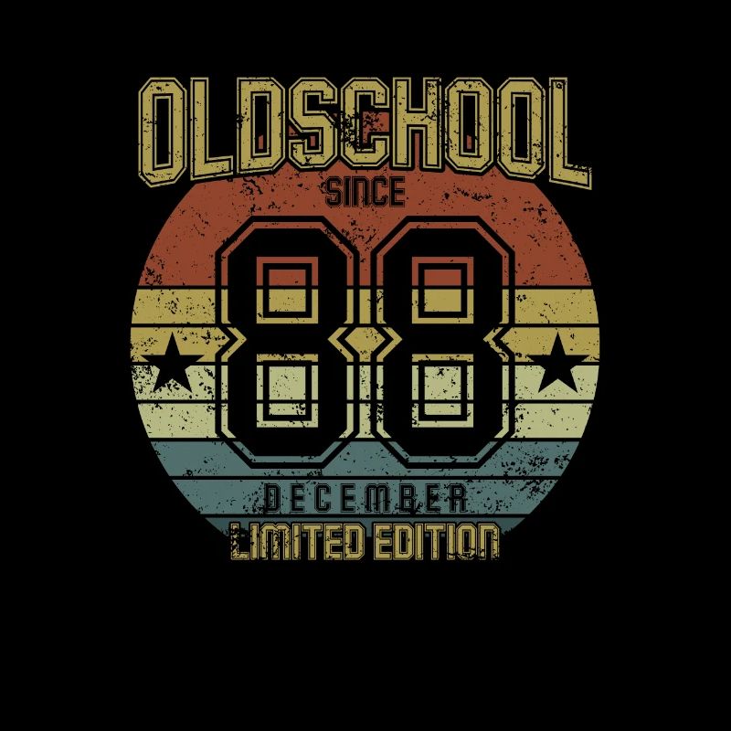 December 1988 - Geburtstag im Dezember Oldschool