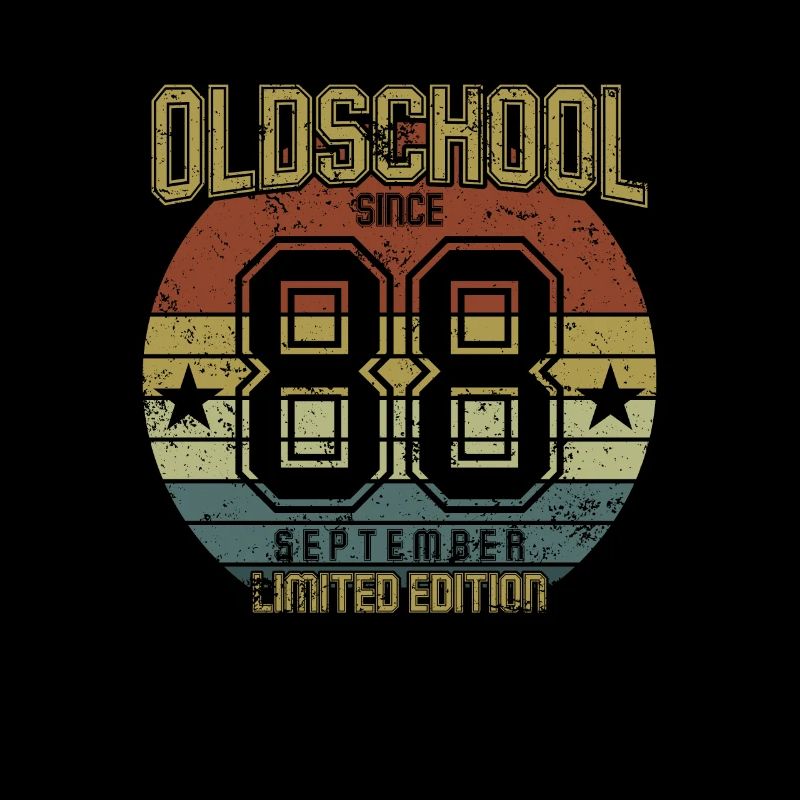 September 1988 - Geburtstag im September Oldschool