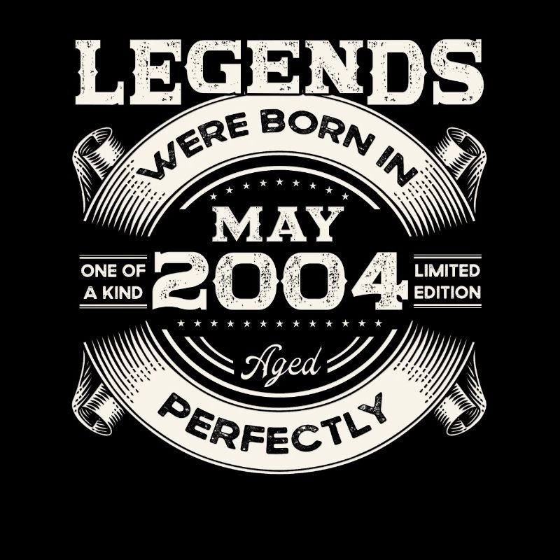 Anniversaire 2004 Mai 2004 Année 2004 Légende 04