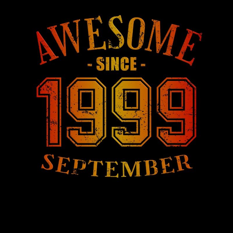 September 1999 - Birthday in September Awesome