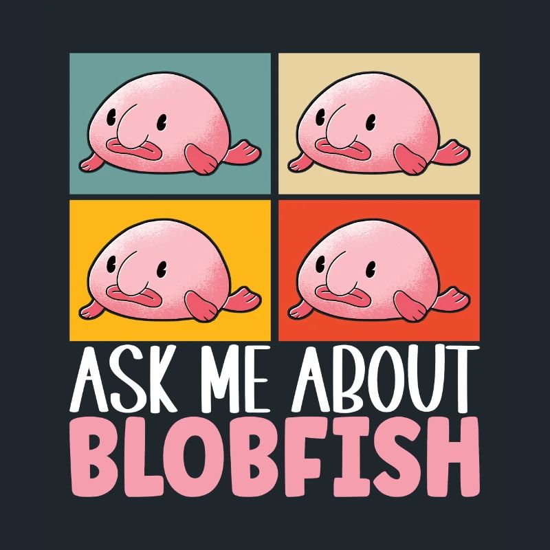 Cute Blob Fish Ugly Fish