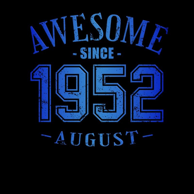 August 1952 - Geburtstag im August Awesome