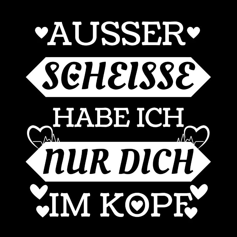 nur dich im Kopf - lustig und romantisch - Pärchen