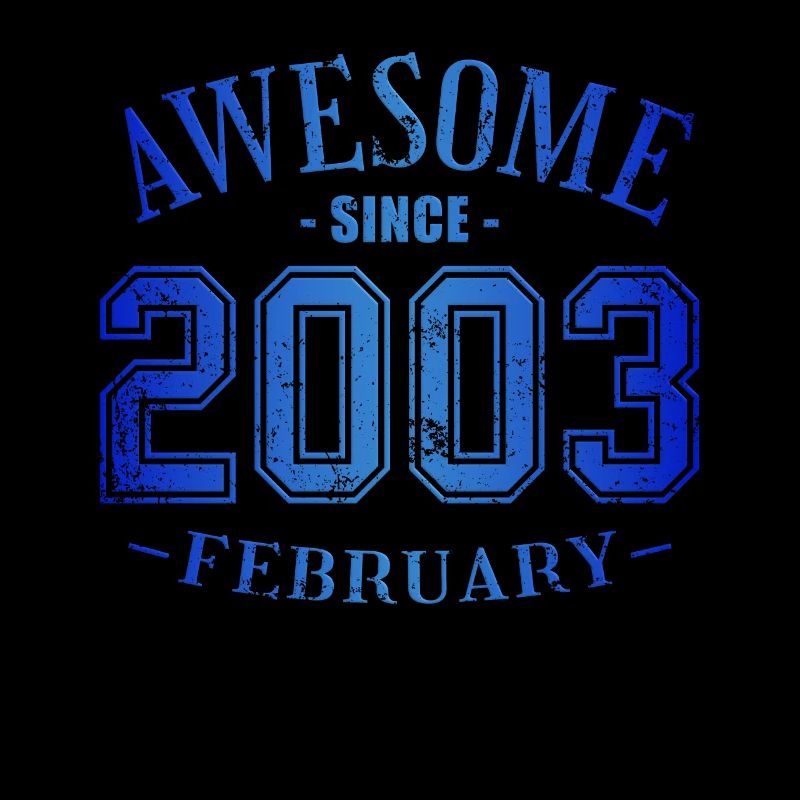 February 2003 - Birthday in February Awesome