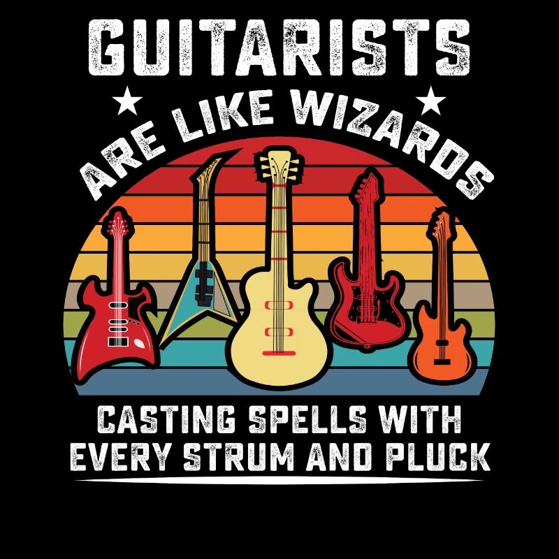 Les guitaristes sont comme des sorciers, jetant des sorts avec E