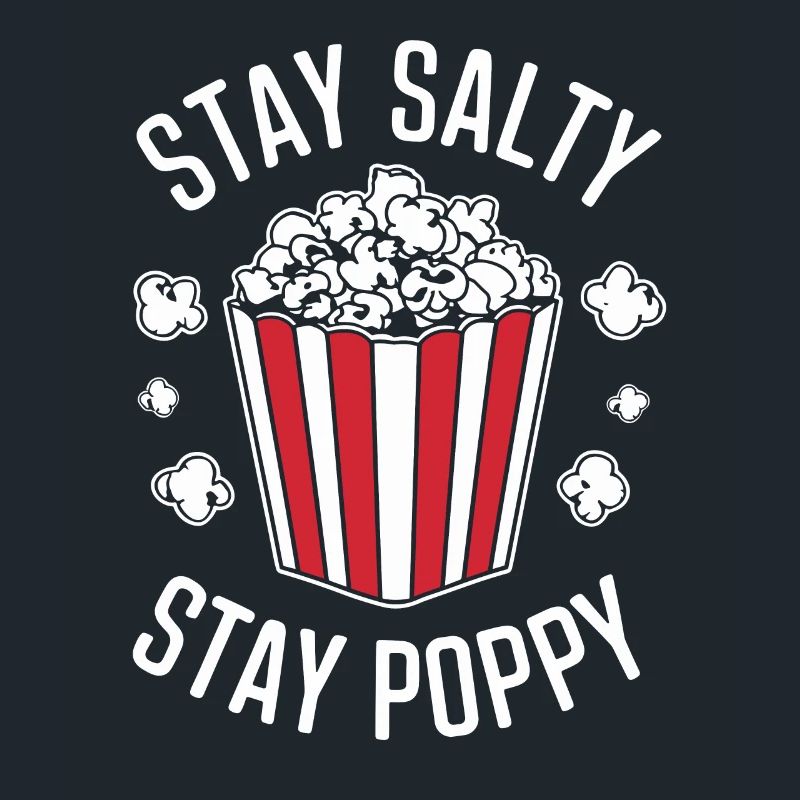 Funny popcorn saying, binge-watching popcorn