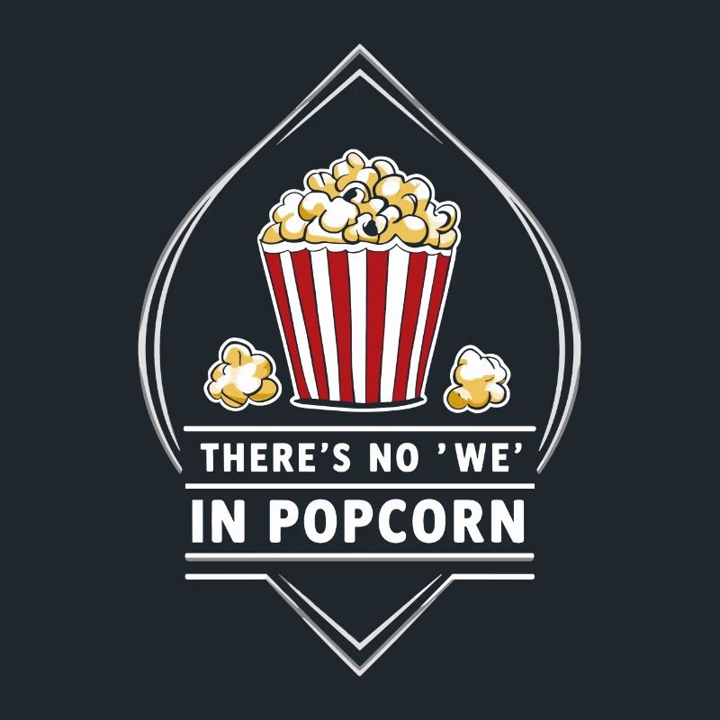 Dicton de pop-corn amusant, pop-corn en rafale