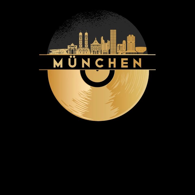 Disque vinyle Disco Music Skyline Munich